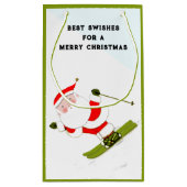 スキエおもしろいースキーホリデイ スモールペーパーバッグ (裏面)