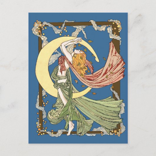 スキクラッド10月夜 ポストカード (正面)