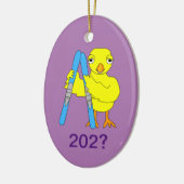 スキシック セラミックオーナメント (左)