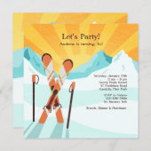 スキスクロッシング招待状 招待状 (正面/裏面)