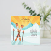 スキスクロッシング招待状 招待状 (スタンド正面)