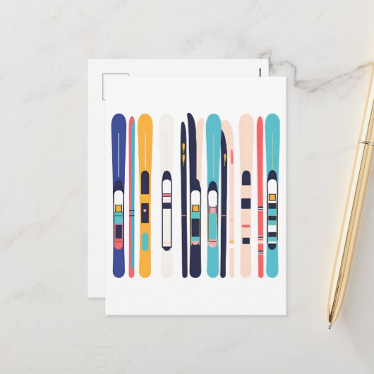 スキス シーズンポストカード (正面/裏面インサイチュ)