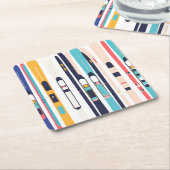 スキス スクエアペーパーコースター (アングル)