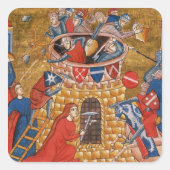 スキタイの女性は敵を包囲する スクエアシール (正面)