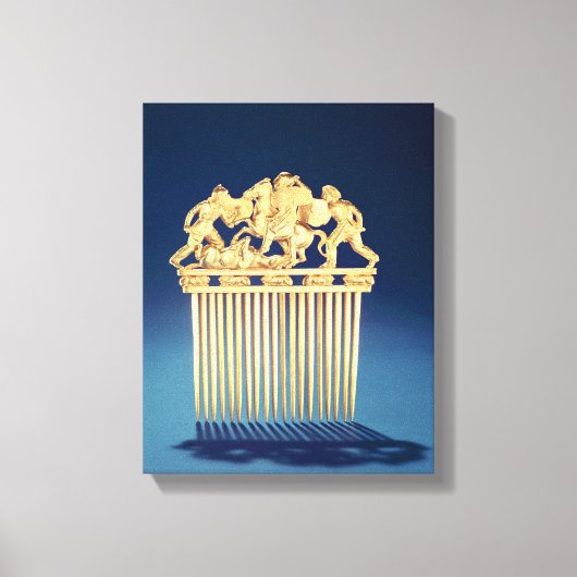 スキタイの櫛の前 キャンバスプリント (正面)