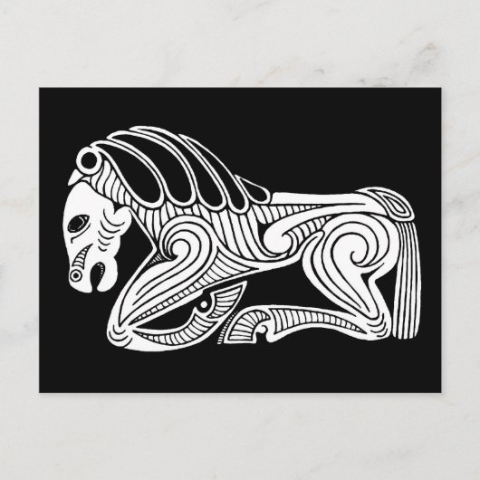 スキタイの馬 ポストカード (正面)