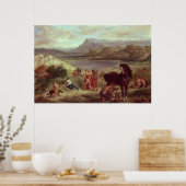 スキタイ人の間のオビデ， 1859 ポスター (キッチン)