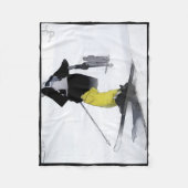 スキチャンピード フリースブランケット (正面)