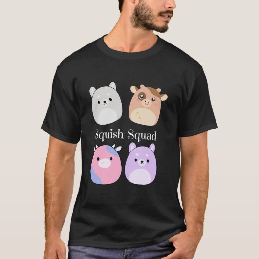 スキッシュスクワッドぬいぐるみ動物マローぬいぐるみコレクター Tシャツ (正面)