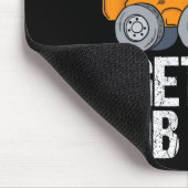 スキッドおもしろいステアダディおもしろいファーズデイギフト マウスパッド (コーナー)