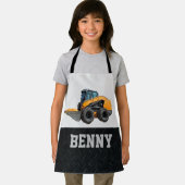 スキッドステア重量機器操作者名クールファーム エプロン (インサイチュ)