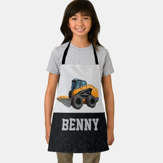 スキッドステア重量機器操作者名クールファーム エプロン (インサイチュ)