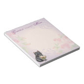 スキッパーキのハートのお母さん ノートパッド (アングル)