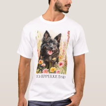 スキッパーキの父のためのTシャツ - 犬好きのためのメンズTシャツ