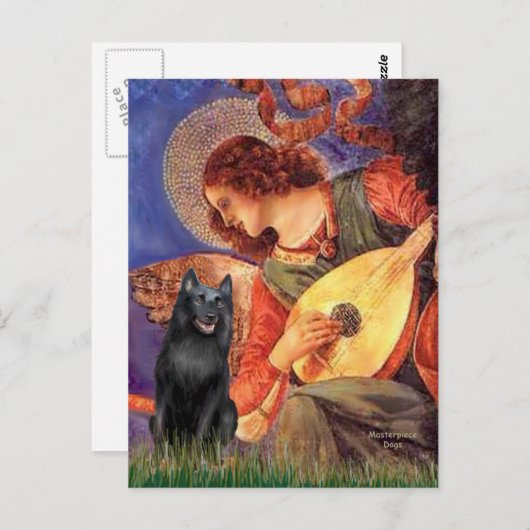 スキッパーク5 – マンドリンエンジェル ポストカード (正面/裏面)