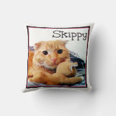 スキッピーとバディの装飾用クッション クッション (裏面)