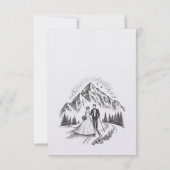 スキップカップル食品の選択 出欠カード (裏面)