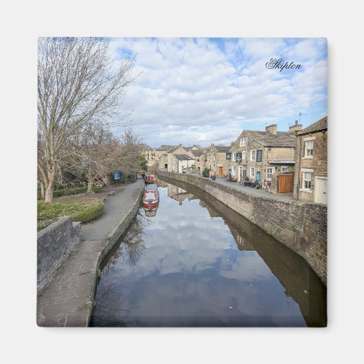 スキップトンタウン マグネット (正面)