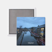 スキップトンタウン マグネット (正面/裏面)