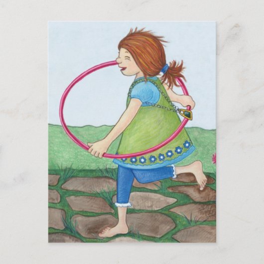 スキップ・トゥ・マイ・ルゥ ポストカード (正面)