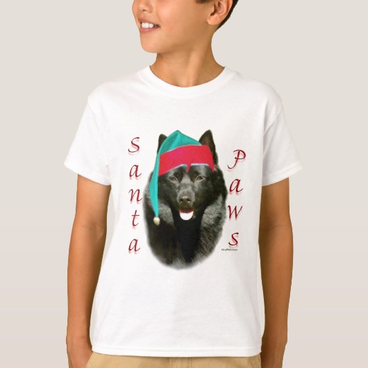 スキッペルクサンタポーズ Tシャツ (正面)