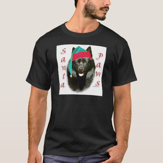 スキッペルクサンタポーズ Tシャツ (正面)