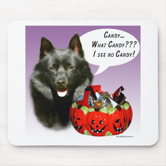 スキッペルクハロウィーンキャンディ マウスパッド (正面)