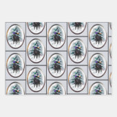 スキッペルケのクリスマス ラッピングペーパーシート (正面2)