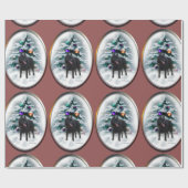 スキッペルケのクリスマス ラッピングペーパー (フラット)