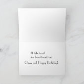 スキッペルケ犬の漫画 カード (内部)