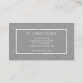 スキッミニマルチのストライプ 名刺 (裏面)