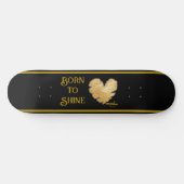 スキッ生まれトを照らす スケートボード (横)