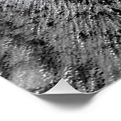 スキッ絵画ペルの可愛いオリジナルドッグアート ポスター (コーナー)