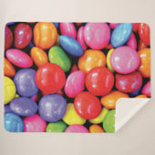 スキトルズパターン   シェルパブランケット (正面(横))