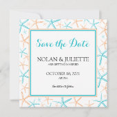 スキニーのヒトデの結婚式の日付を保存 セーブザデート (正面)