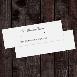 スキニーイヤリング名刺