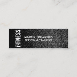 スキニーサイズレザーエフェクトトレーナー名刺 スキニー名刺
