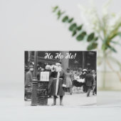 スキニーサンタ、1900年代初期 シーズンポストカード (スタンド正面)