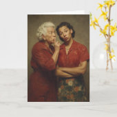 「スキニージーンズ」誕生日 カード (黄色い花)