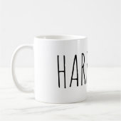 スキニースタイリッシュフォント名、懇親会バカイクラシック コーヒーマグカップ (左)