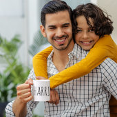 スキニースタイリッシュフォント名、懇親会バカイクラシック コーヒーマグカップ