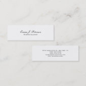 スキニースリム美容師メイクアップアーティスト スキニー名刺 (正面/裏面)