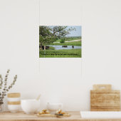 スキニーディッピング牛 ポスター (キッチン)