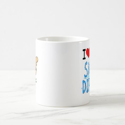 スキニーディッピング コーヒーマグカップ (中央)