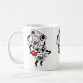 スキニーディップ コーヒーマグカップ (左)