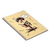 スキニードッグ バックトゥスクール キッズ パーソナライズド ノートブック (右側)