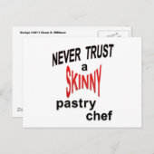 スキニーパティシエ葉書 ポストカード (正面/裏面)