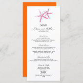 スキニーヒトデ | メニュー (正面/裏面)