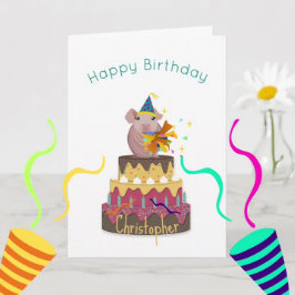 スキニーピグ誕生日カード カード