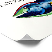 スキニーフィッシュ3枚のポスターアンティークホワイト ポスター (角)